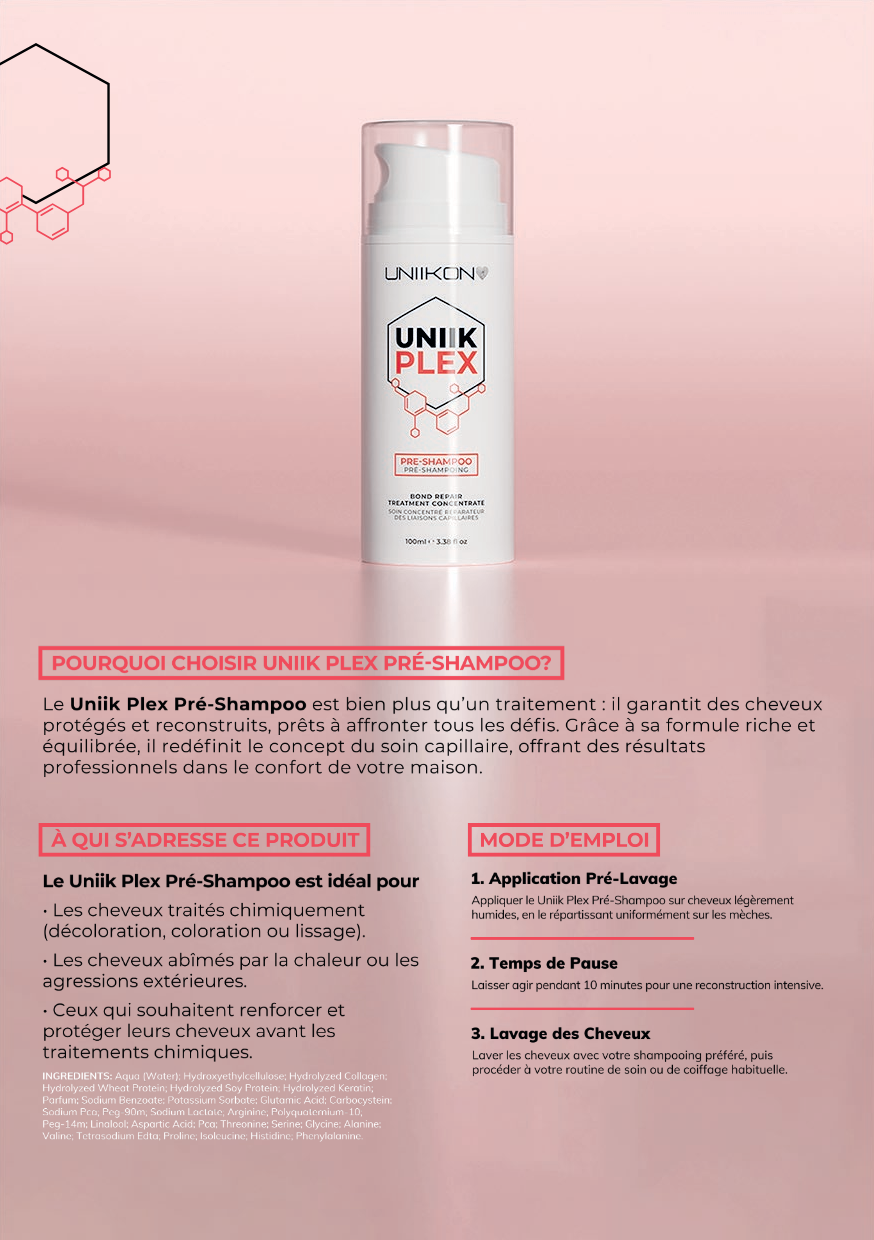 UniikPlex Pre-Shampoo Bond Repair 100ml