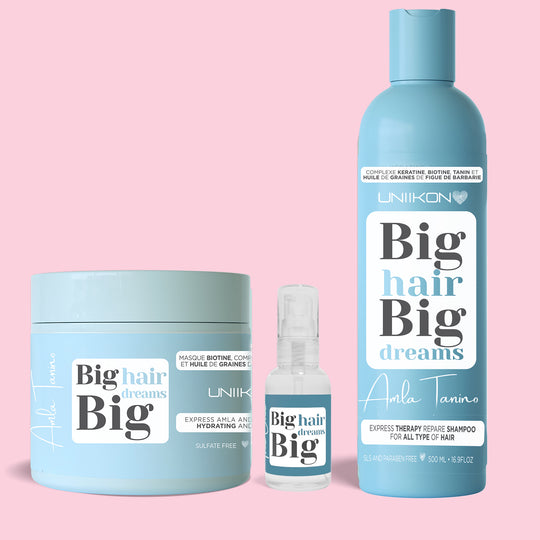 Gamme Amla Tanino - Kit complet - Shampooing, masque et sérum