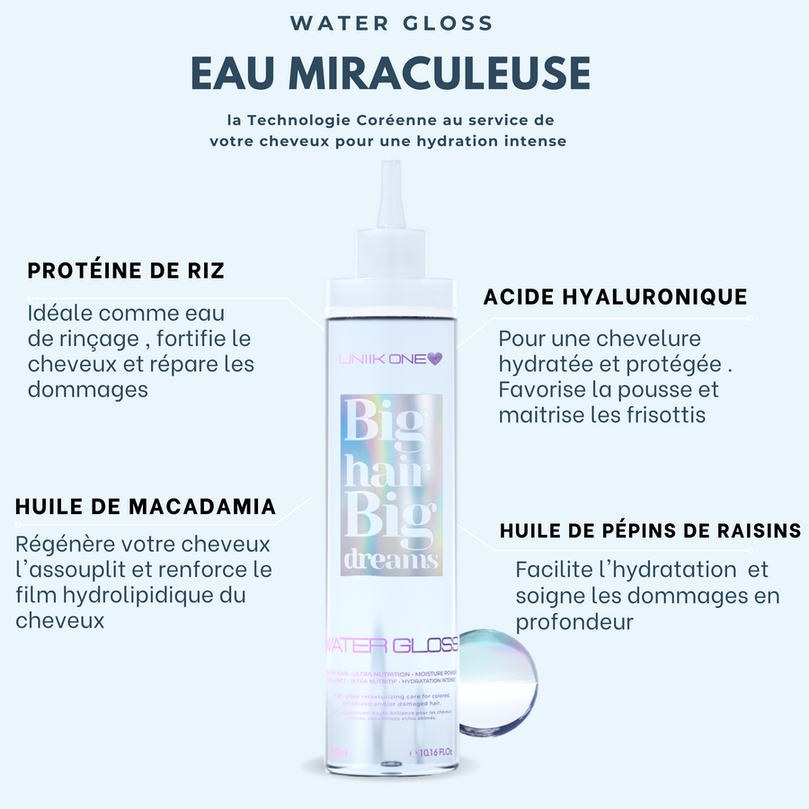 WATER GLOSS Eau Lamellaire Miraculeuse 300ml